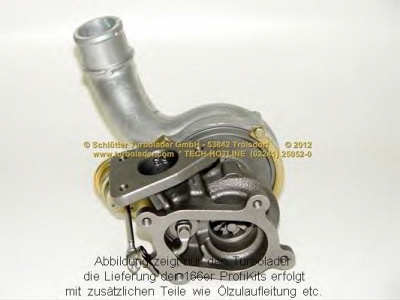 SCHLUTTER TURBOLADER 16600425 -  Компрессор, наддув